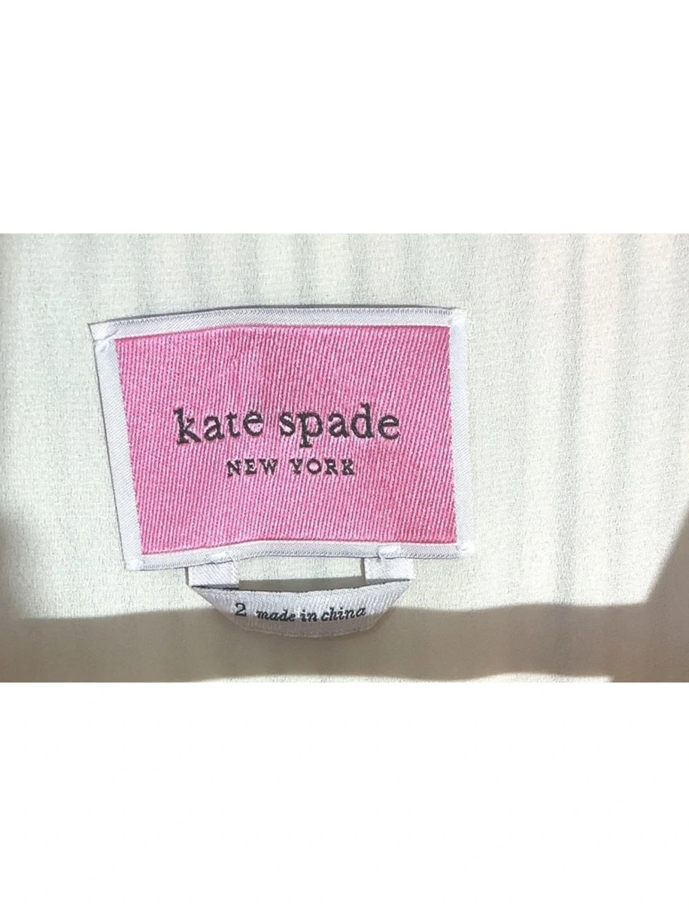 NEW Kate Spade Painted Petals Ruffle Accents Dress, Size 2